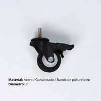 Paquete de Ruedas para Standing Desk Tecu